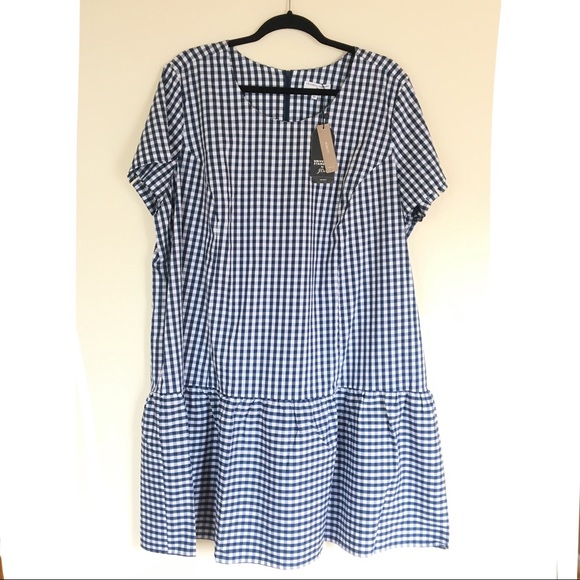 NWT! J.Crew x Universal Standard Drop-waist Dress - Picture 6 of 8